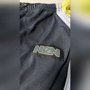 N2N Navy and Yellow Athletic Sweatpants